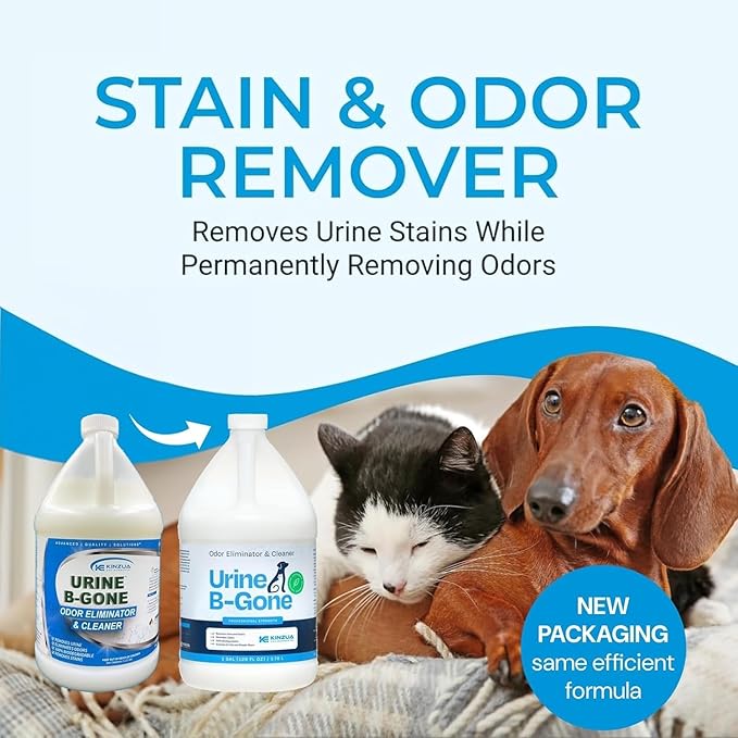 KINZUA ENVIRONMENTAL Urine B-Gone, Professional Enzyme Odor Eliminator & Pet