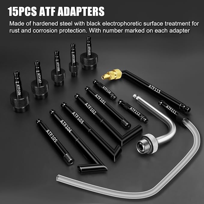 JIFETOR Transmission Fluid Pump Pneumatic Extractor and Dispenser Tool Kit