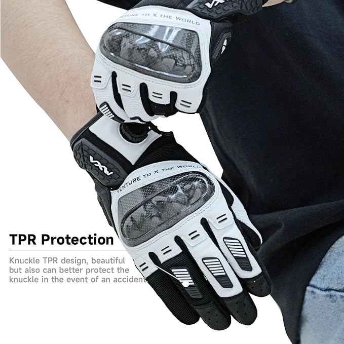 VXW High Protection Motorcycle Gloves