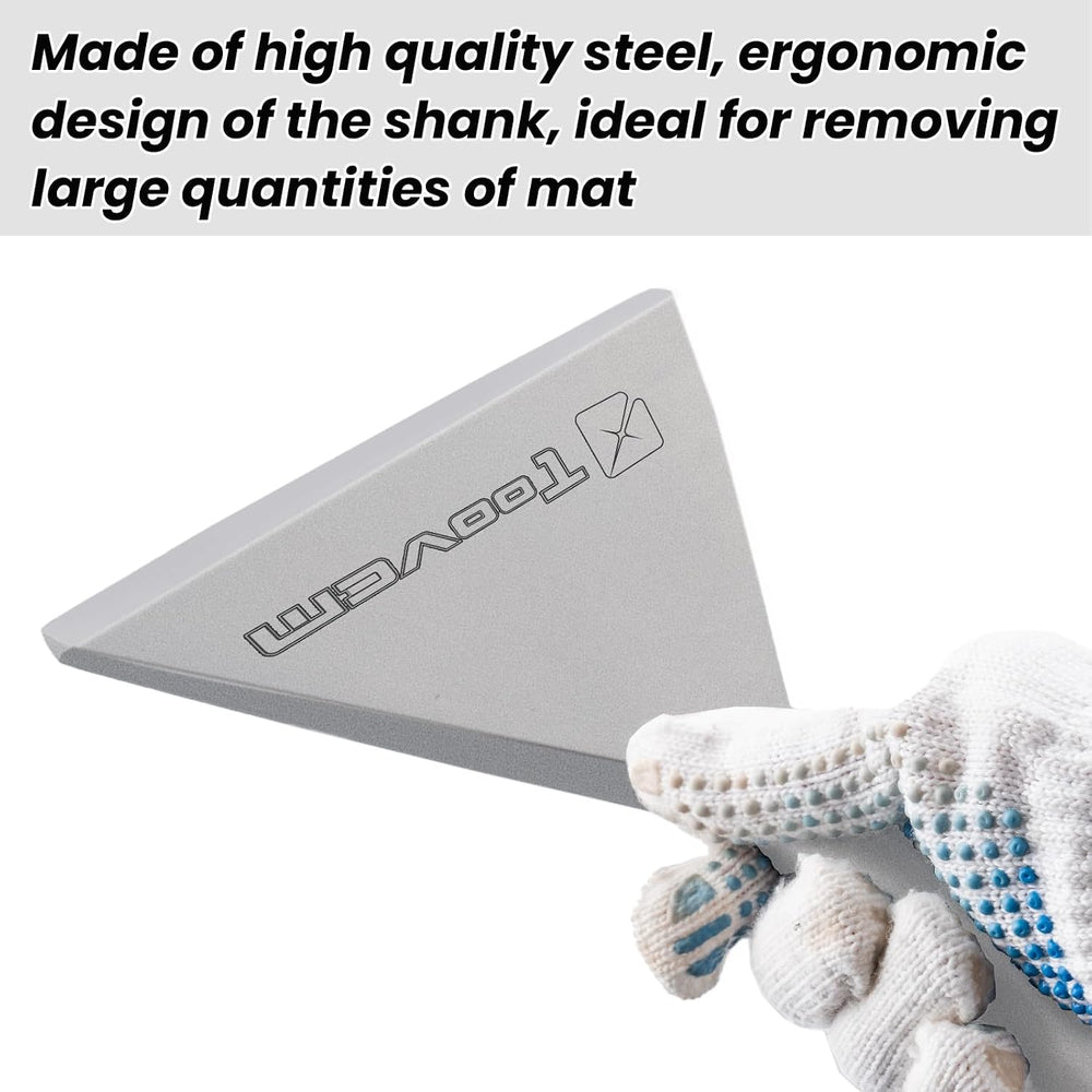 TOOVEM 6 Inch Wide SDS Max Chisel for SDS Max Shank Rotary Hammer Drills