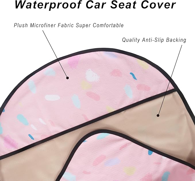 Car Seat Cover Protector Front Seats, (2Pcs)