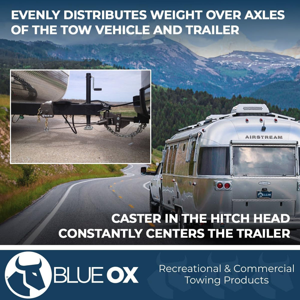 Blue Ox BXW0750 SwayPro Weight Distributing Hitch 2″ Receiver | 7 Hole Shank ...