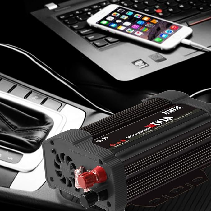 400W Car Power Inverter, DC 12V to 110V AC Converter