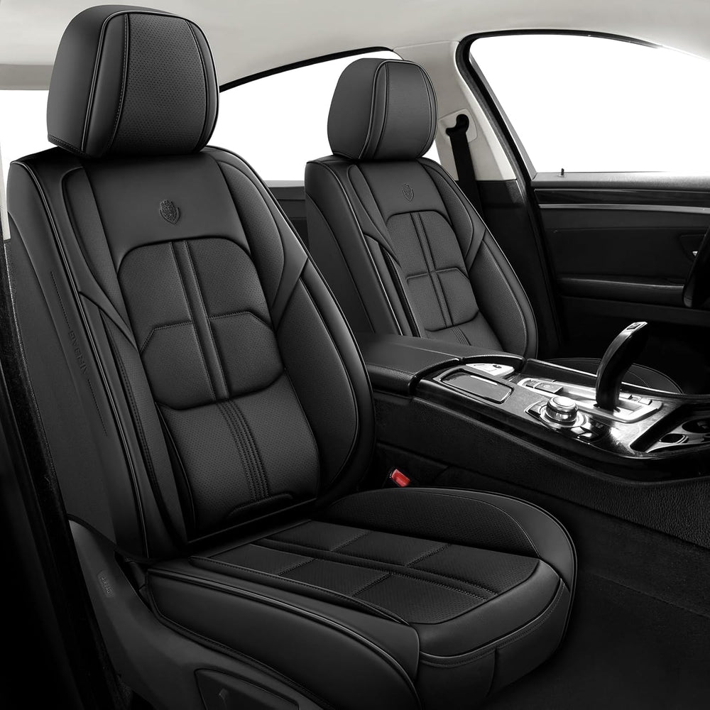 Car Seat Covers Full Set for 5 Seats Lumbar Support Breathable