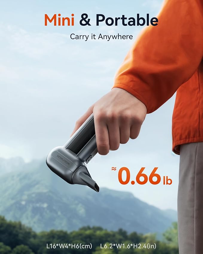 WOLFBOX MF100 Electric Air Duster-150000RPM Super Power Cordless Air Duster