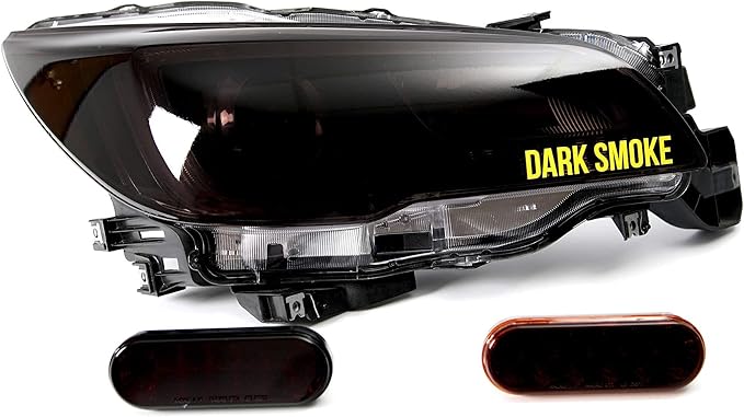 Luxe LightWrap Dark Smoke Universal Headlight Tint Light Tail Kit