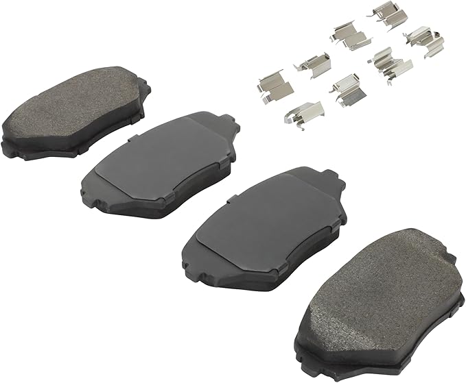 Premium Ceramic Front Brake Pads Compatible