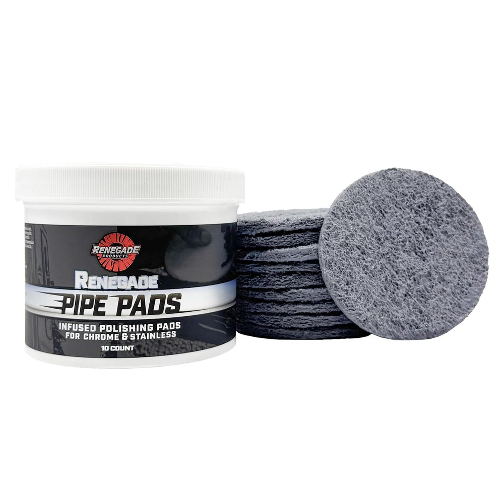 Renegade Products Pipe Dream Infused Polishing Pads – Chrome & Stainless ...