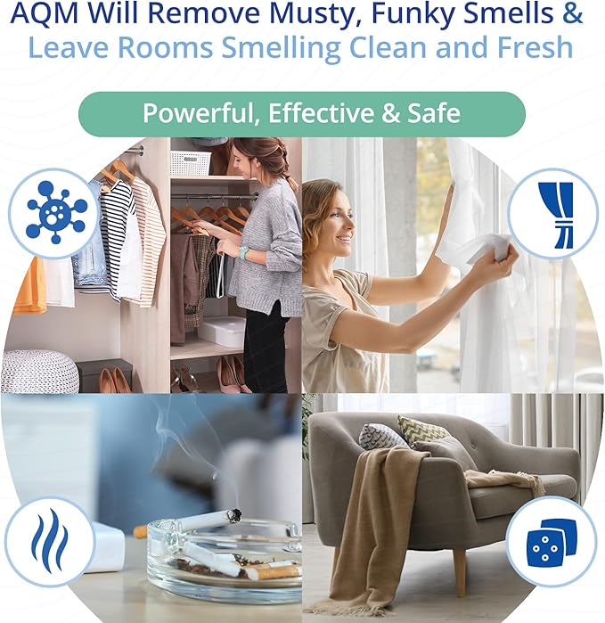 AQM by OdorXit, Air Quality Manager Chlorine Dioxide Odor Removal Packet