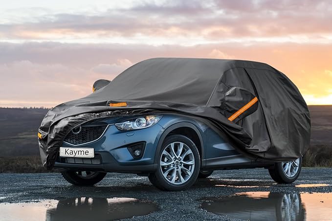 Kayme 7 Layers SUV Car Cover Custom Fit