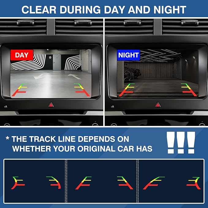 Rear View Backup Reverse Camera Fit