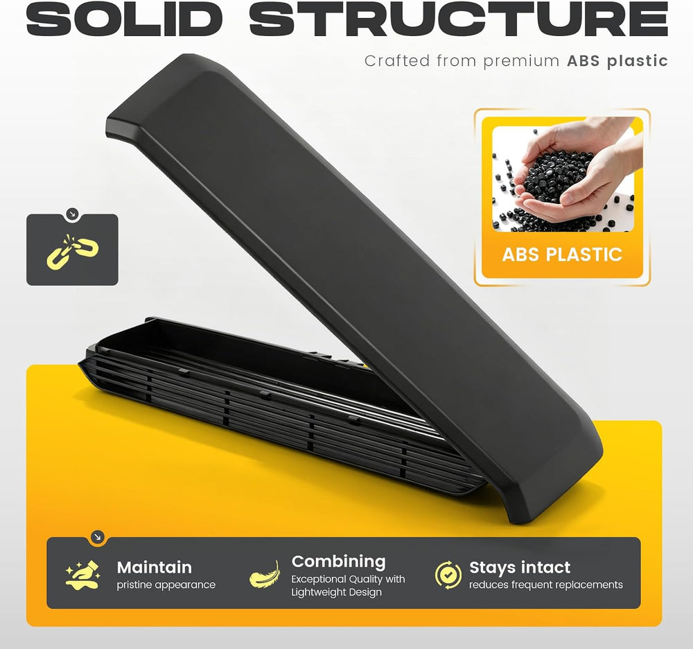 ALMULOO Hood Vent Compatible with 2016-2023 Toyota Tacoma TRD Replace for 761...