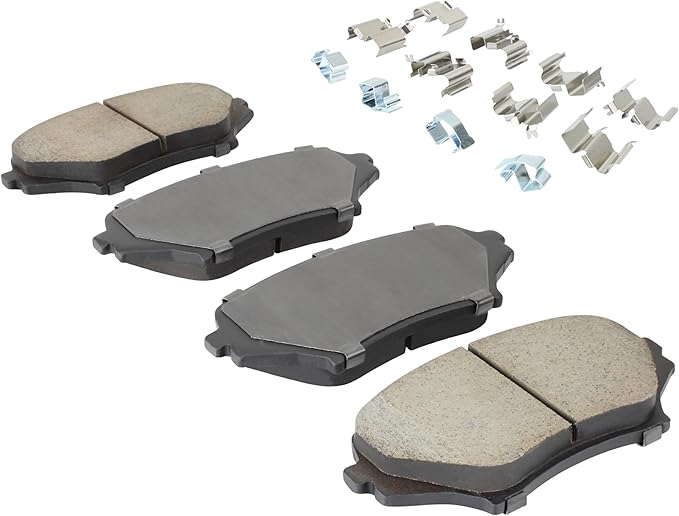 Premium Ceramic Front Brake Pads Compatible