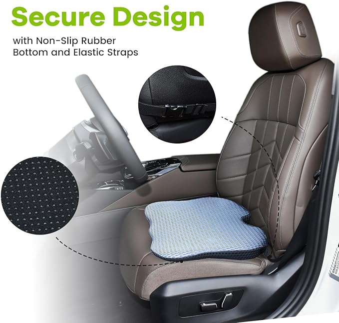 Soft Dense Memory Foam Car Seat Cushion