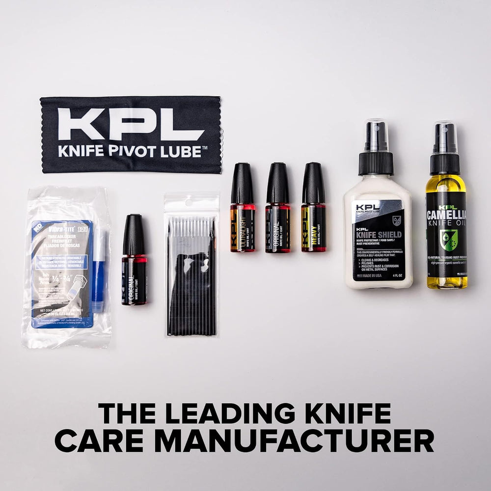 Knife Pivot Lube – Combo Pack (Original, Heavy, Ultralight) – Knife Oil for B...