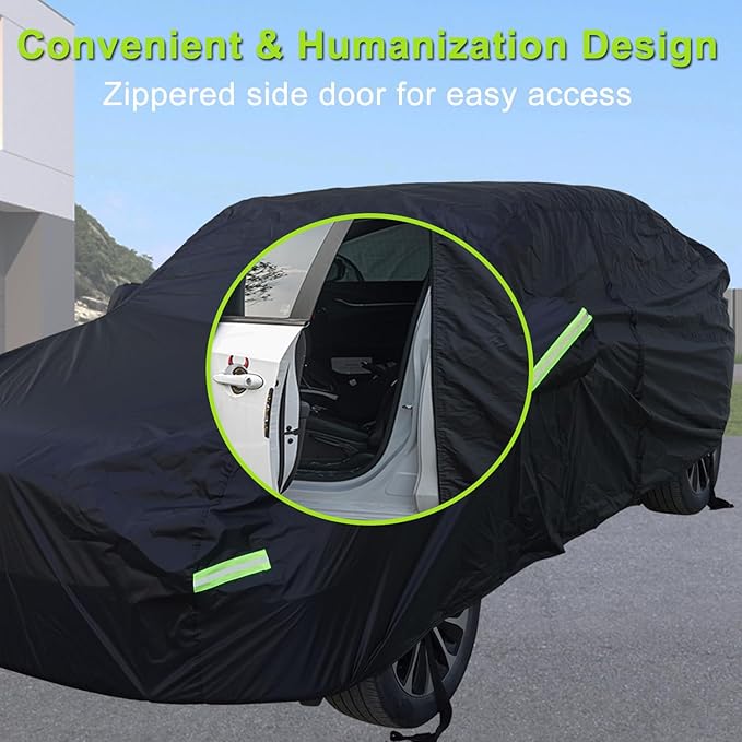 SUV Car Cover for Toyota RAV4, Custom Fit Waterproof All Weather Full Exterior