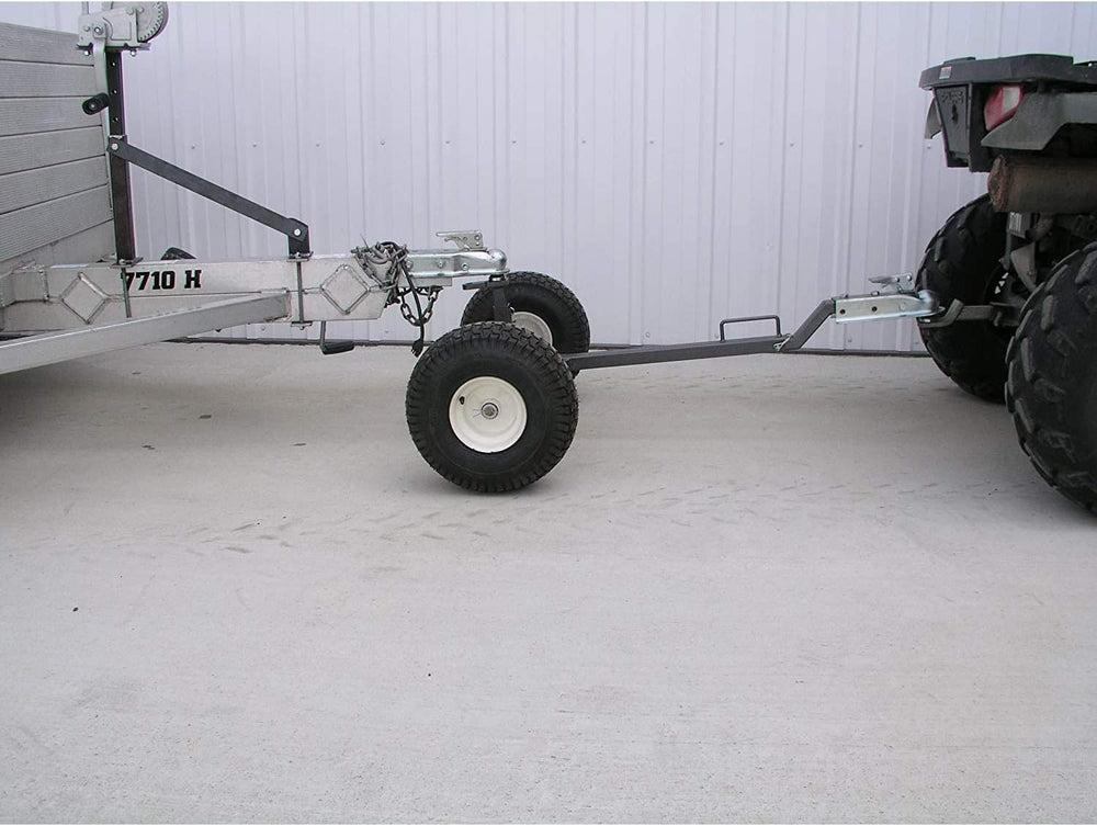 Tow Tuff TMD-800ATV ATV Weight Distributing Adjustable Trailer Dolly , Black,...