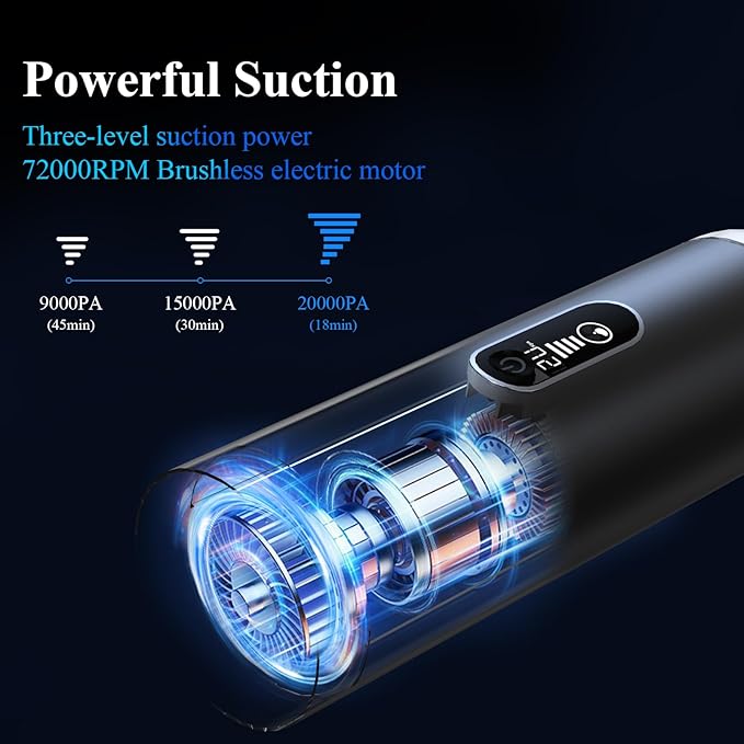 Car Vacuum Portable Cordless