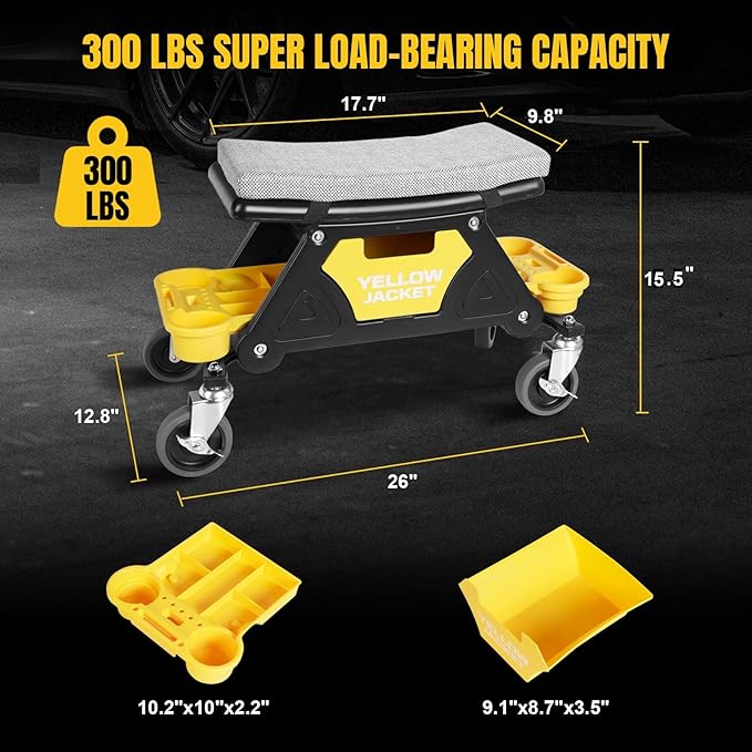 YELLOW JACKET Mechanic Stool