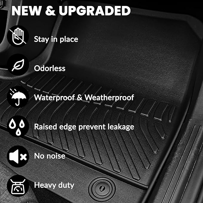 Auxko All Weather Floor Mats Cargo Mat