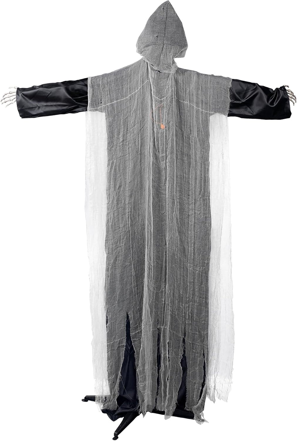 6FT Light Up Swinging Scary Skeleton Ghost Halloween Decoration