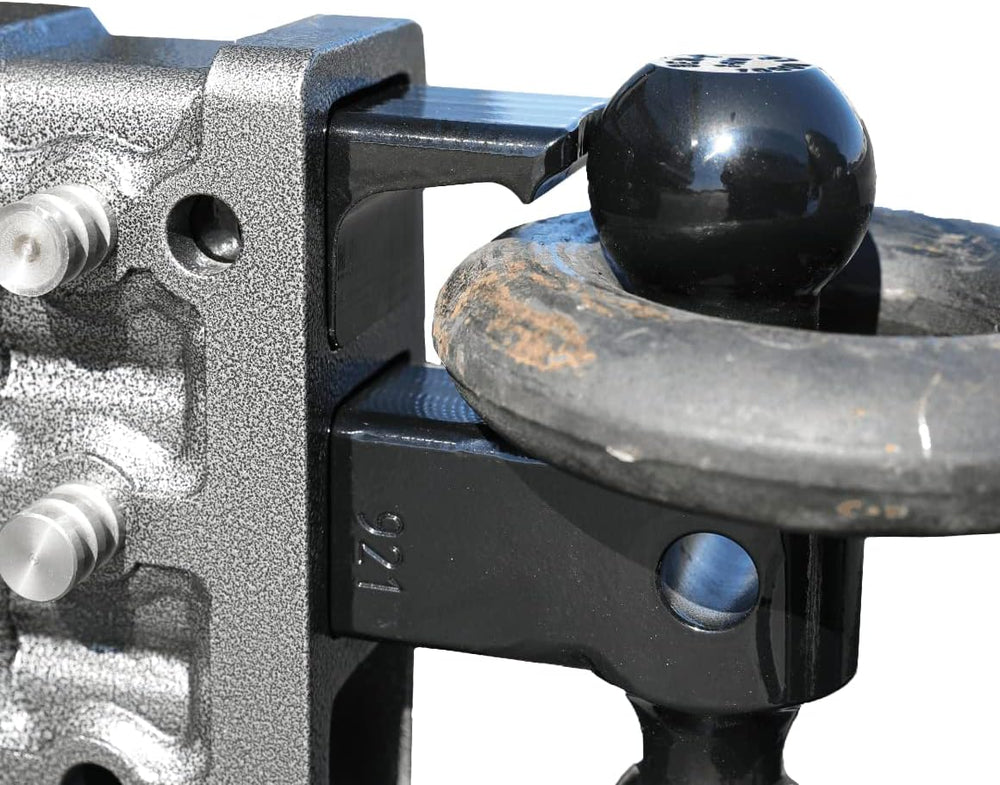 GEN-Y Hitch Tow Hitch for 2" Receiver - 17.5" Drop/Rise with 8 Adju...