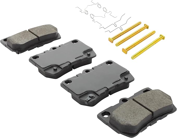 Premium Ceramic Rear Brake Pads Compatible
