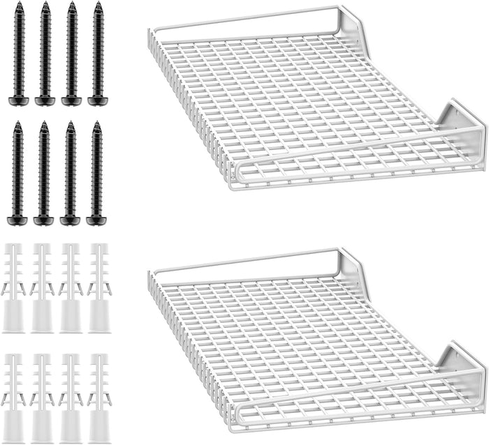 TORACK 2-Pack Wall Mounted Storage Shelves, 23.5" x 12" Wall Shelf