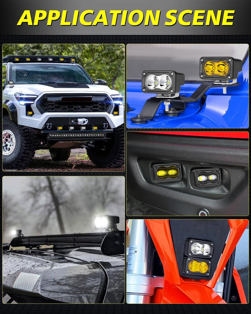 SAE LED Fog Lights 3 Inch 40W CREE LED DOT Approved Fog Lights