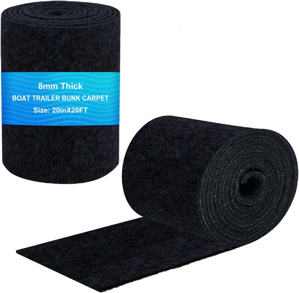 20inchx20FT- 25oz,Thicken Boat Trailer bunk Carpet, Marine Carpet Built for U...