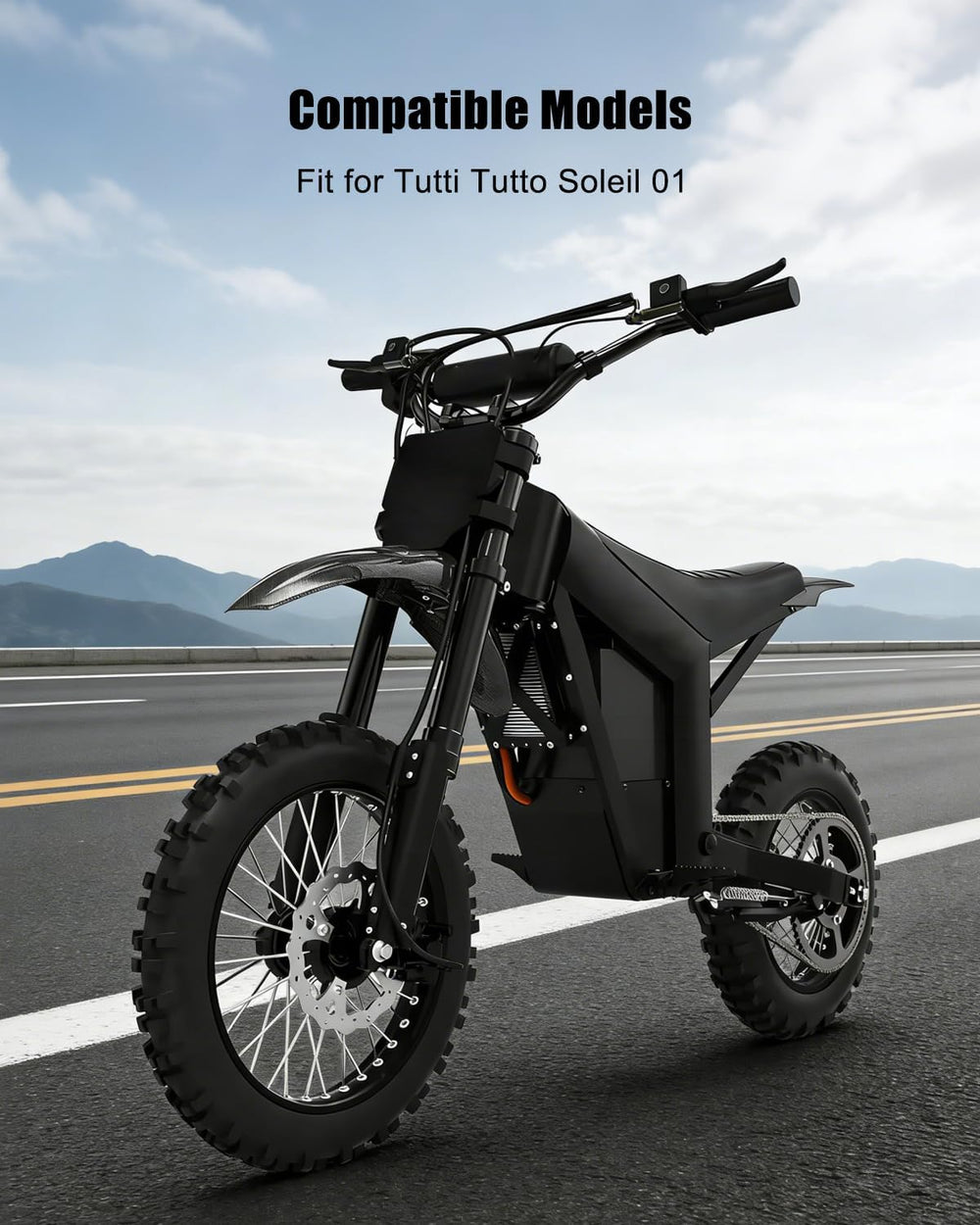 Motorcycle Replacement Seat Cushion Pad Fit for Tutti Tutto Soleil 01, Black ...