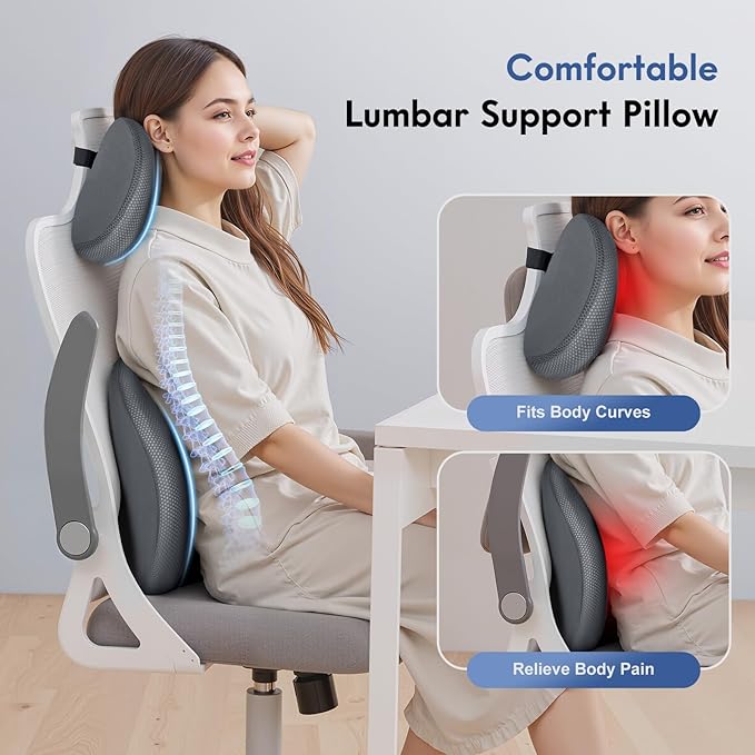 FLORICH Lumbar Support Pillow and Neck Pillow