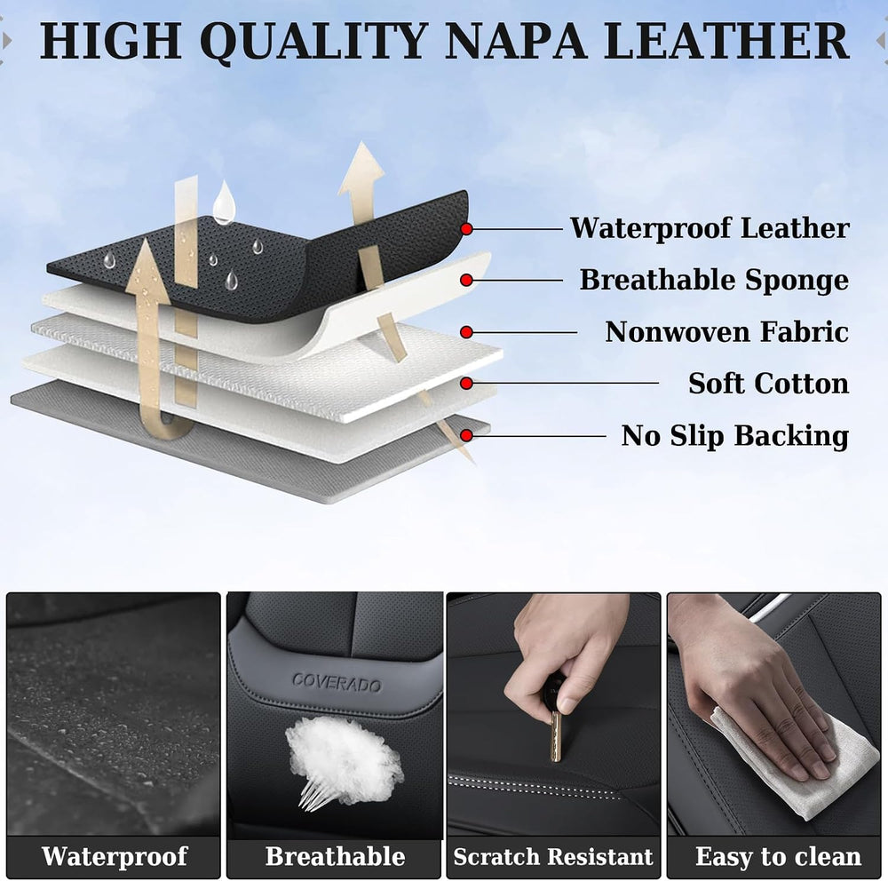 Coverado Seat Covers, Car Seat Covers Front Seats, Car Seat Cover, Car Seat P...