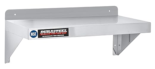 DuraSteel Stainless Steel Wall Shelf