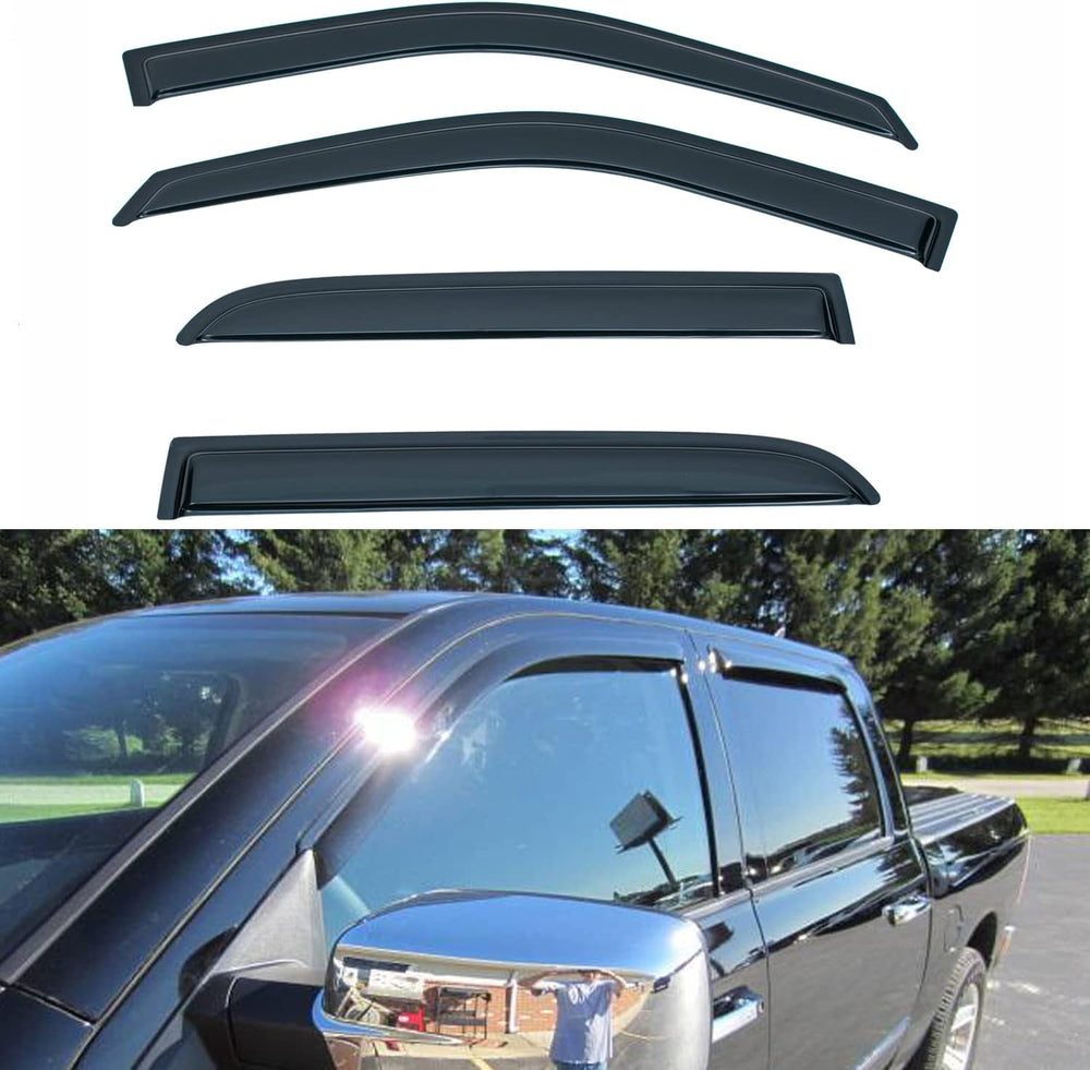 Set of 4 Window Visors Compatible