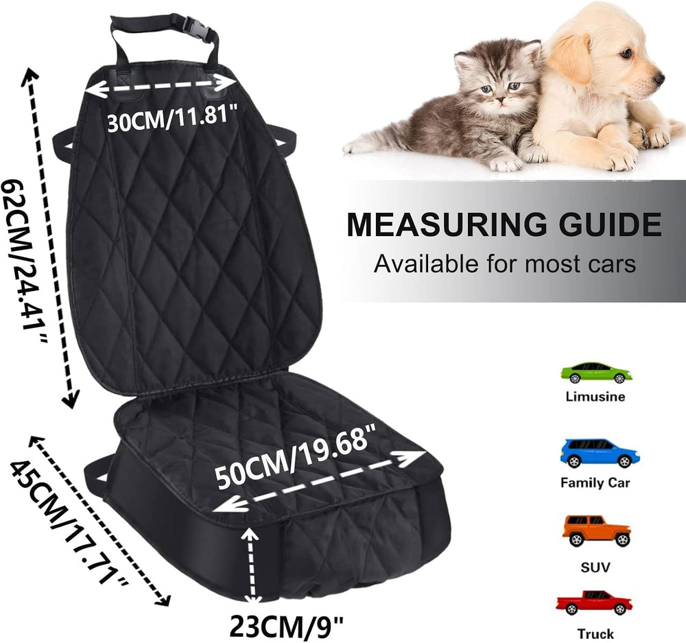 AsFrost Dog Seat Cover Cars Trucks SUVs, Thick 600D Heavy Duty Pets Car Seat ...