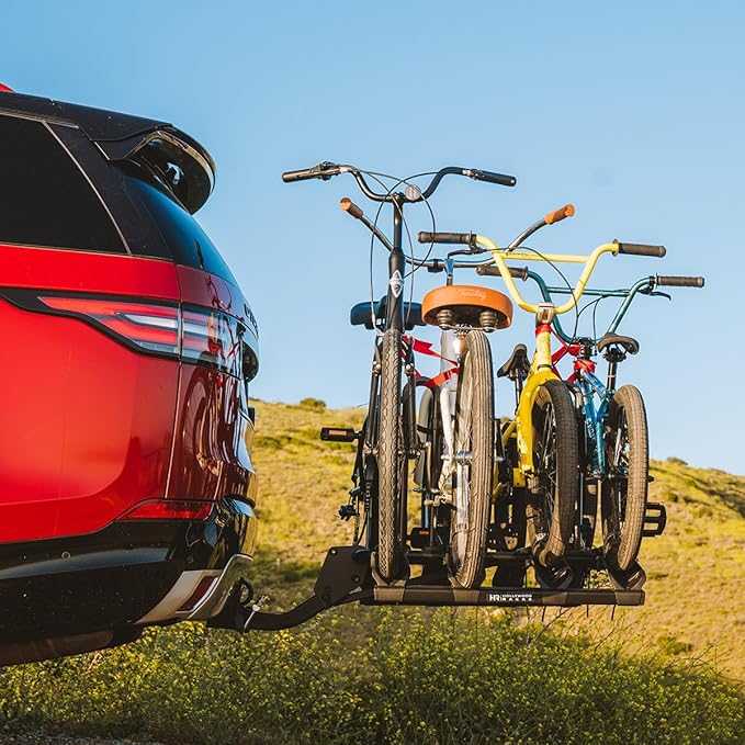 Hollywood Racks Destination 4 Hitch Bike Rack, Lightweight, Secure Transport