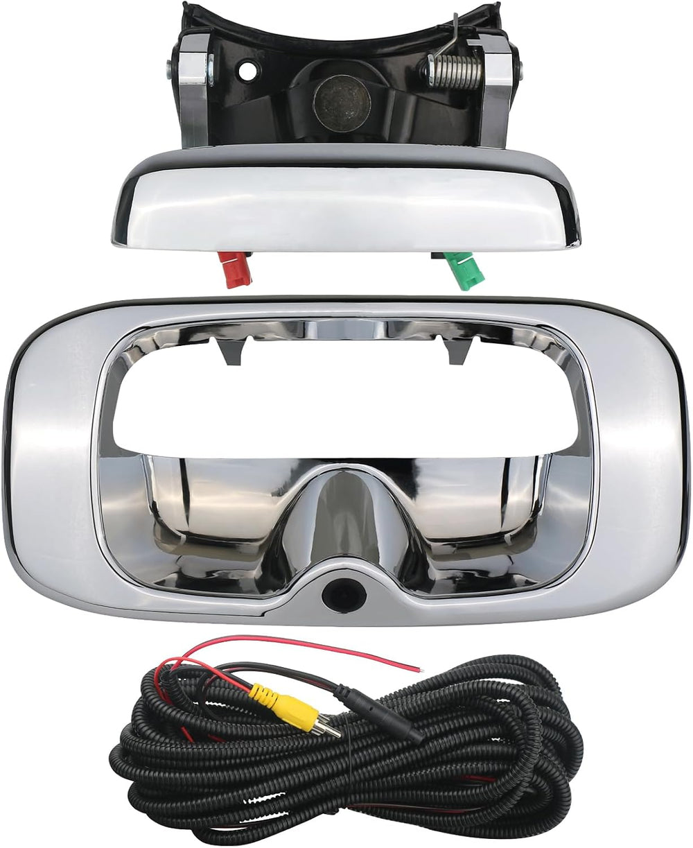 Backup Camera Tailgate Handle Rear View Camera Liftgate Latch Handle Chrome