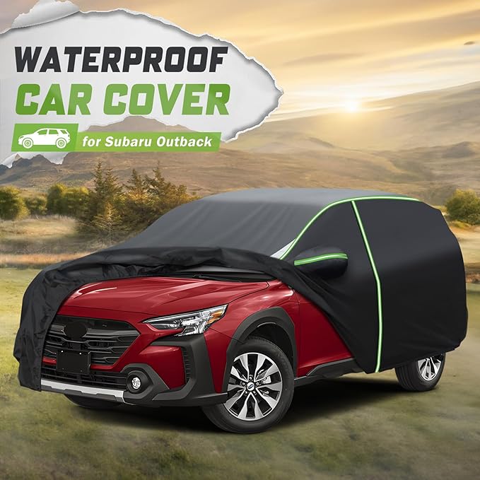 Mixsuper Liner Car Cover for Subaru Outback 2003-2026, 7 Layers Waterproof Car