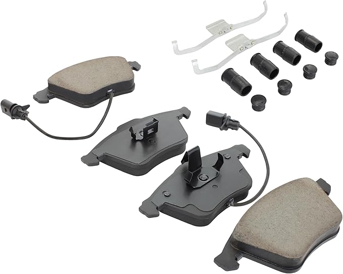 Premium Semi-Metallic Front Brake Pads Compatible