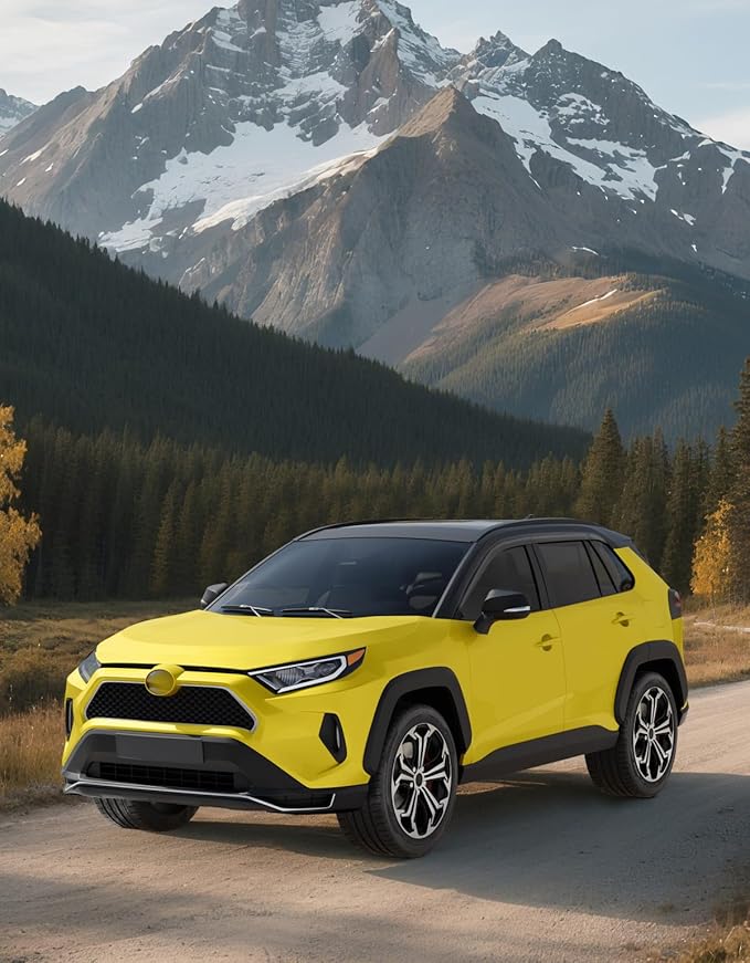 Tape-On Window Rain Guards Fit for Toyota RAV4 2019-2025 Extra Durable Window...