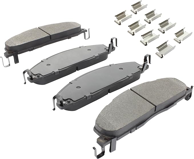 Premium Semi-Metallic Rear Brake Pads Compatible