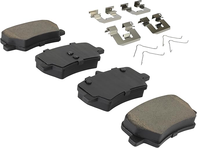 Premium Ceramic Rear Brake Pads Compatible