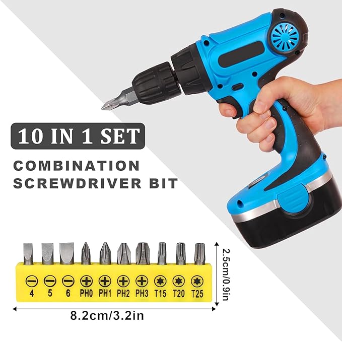 17Pcs Flexible Drill Bit Extension, Include 3Pcs Rotatable Socket Adapter 2Pcs