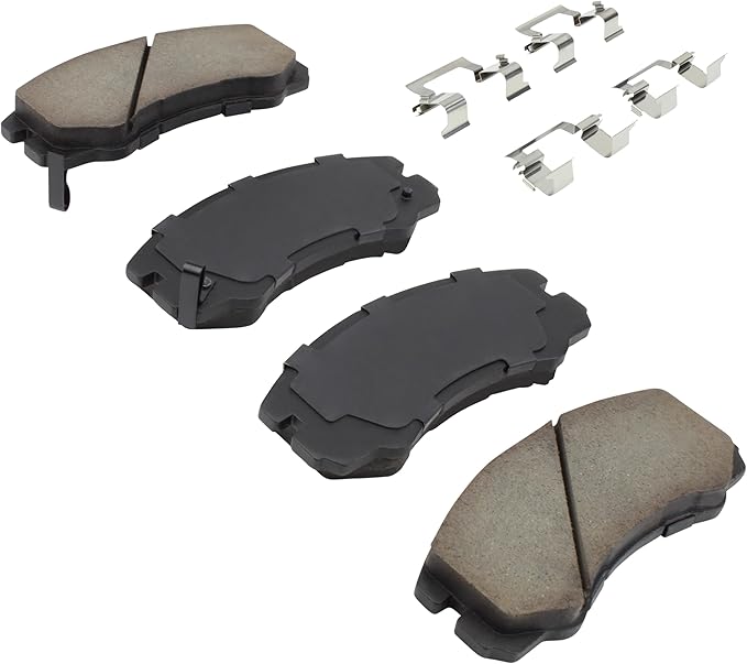 Premium Ceramic Front Brake Pads Compatible