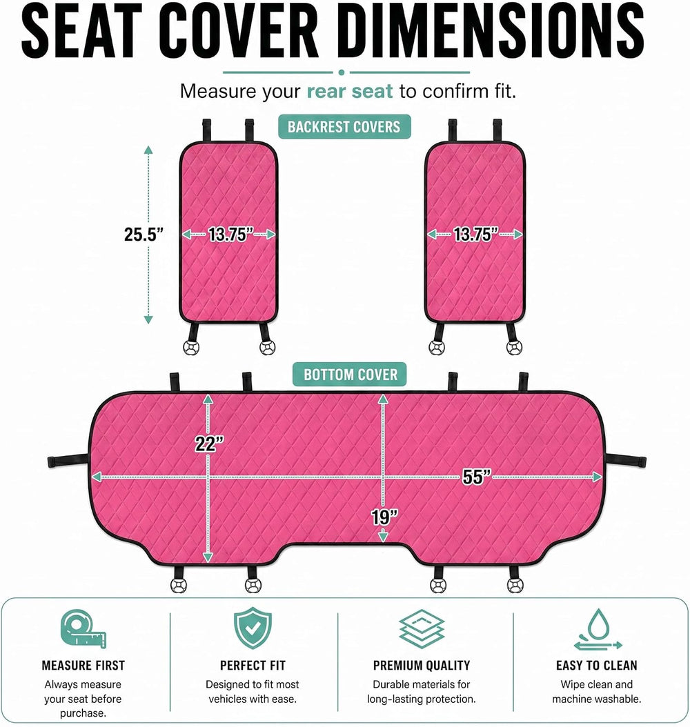 FH Group Car Seat Cover Cushion - Cars Trucks SUV, Neosupreme Car Seat Cushio...