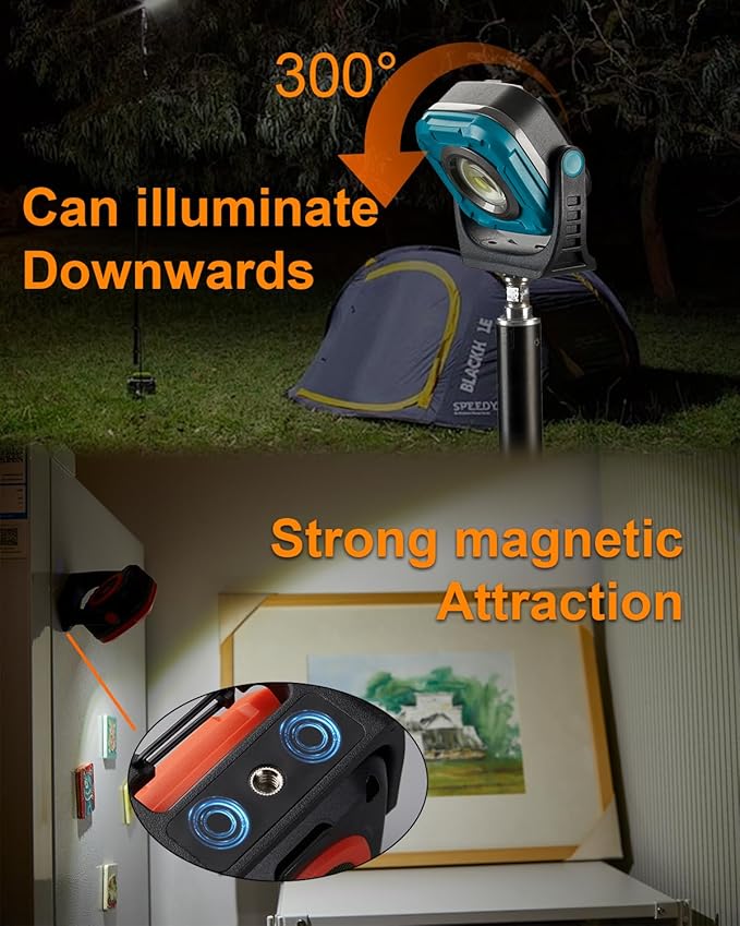SUNREI 1300LM LED Magnetic Work Light