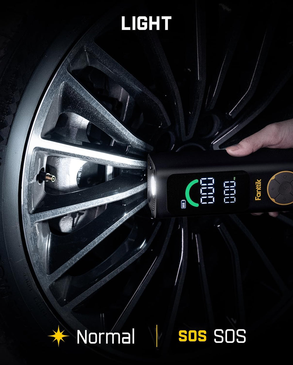 Fanttik X10 Cross Tire Inflator/Blower 2-in-1, 150PSI Cordless Air Pump