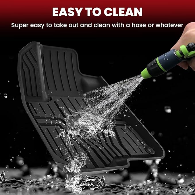 LASFIT Floor Mats & Trunk Mat for Honda CR-V 2017-2022, All Weather Prote...