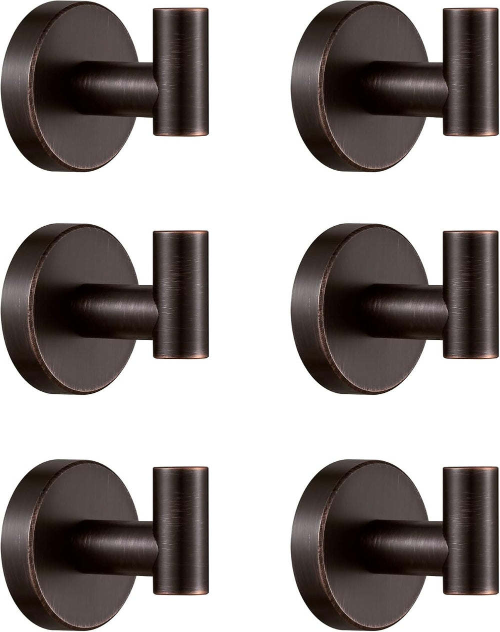 BigBig Home Bronze Towel Hooks, Bathroom Robe Hook Oil Rubbed, Bath Farmhouse...
